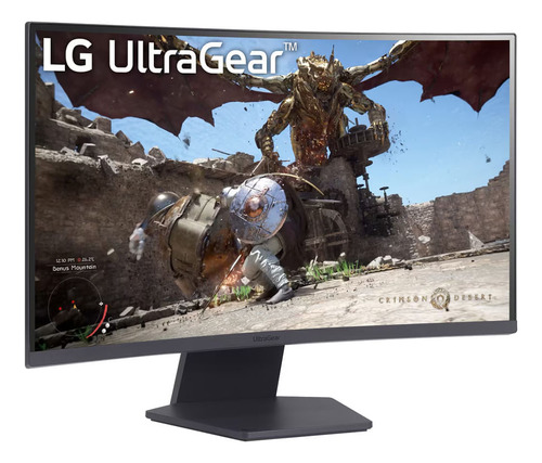 Monitor Curvo LG 27gs60qc-b Lcd 27 Va Qhd 180hz 1ms Hdmi/dp