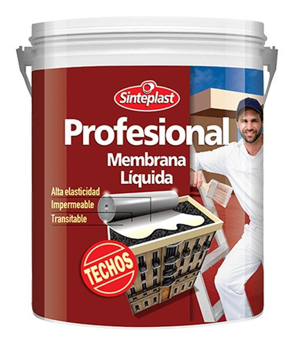 Membrana Liquida Profesional Techos Sinteplast 20 Lts