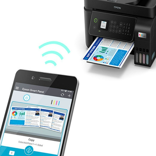 Imagen 4 de 6 de Impresora A Color Multifunción Epson Ecotank L5290 Con Wifi
