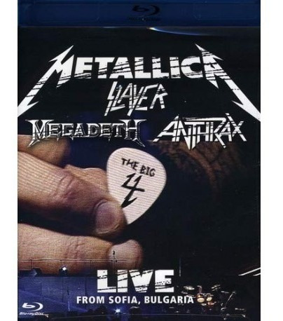 Blu-ray The Big 4 Live / Metallica Megadeth Slayer Anthrax