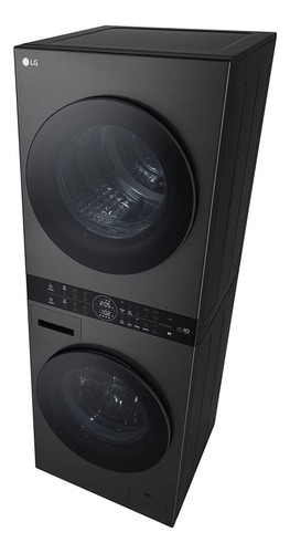 Lava E Seca Torre Washtower 14kg Black Inox - 127v