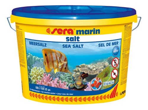 Sal Acuario Marino - Sera Marin Salt 20kg 600l 