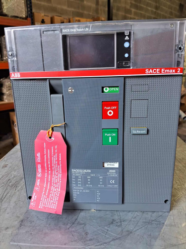 Disjuntor Tripolar Abb Sace Emax E2.2 2000a 690v 50/60hz