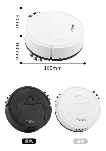 Aspiradora Y Robot Aspiradora 3 En 1 Recargable Por Usb