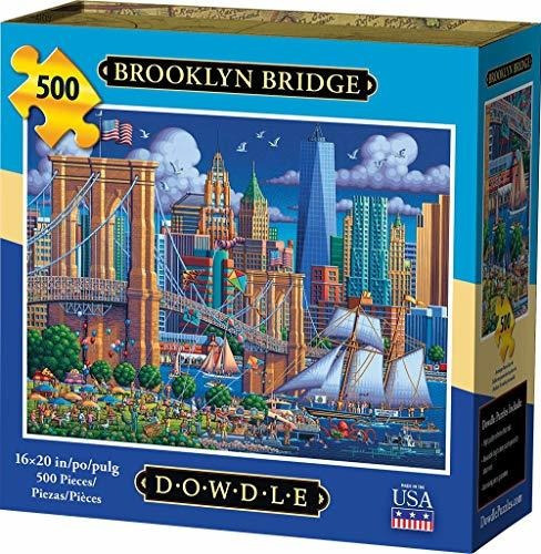 Puzle Dowdle Puzzle 500 Piezas Diseno De Puente De Brooklyn