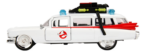 Ecto 1 Cazafantasmas Ghostbusters Escala 1:32 Jada S/caja Blanco