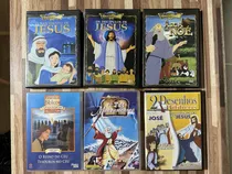 Comprar Coleção 6 Dvds Bíblicos _ Bíblia Para Criança