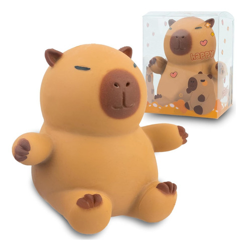 Juguete Squeeze Antiestrés Con Forma De Capibara Sensorial