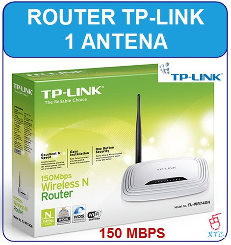 Router Tp-link Tl-wr741nd Inalambrico 150mbps Wifi Red Xtc