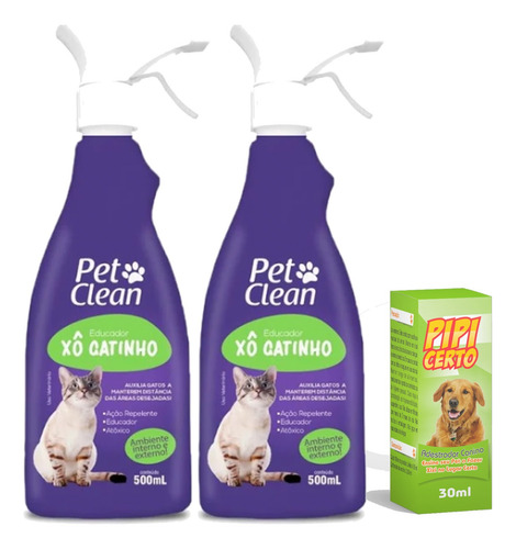 2 Educador Pet Adestrador Sanitário Pipi Xixi Não Pode Pet