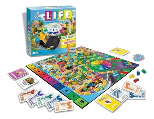 El Juego De La Vida Life Clasico Original Licenciado Hasbro