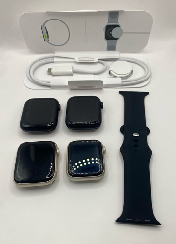Apple Watch Serie 8 De 41 45mm Negro Negra Negro Negro (Usado)