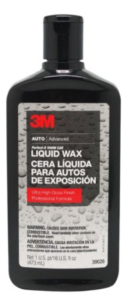 3m Liquid Wax Cera Liquida Para Autos De Exposición 473ml