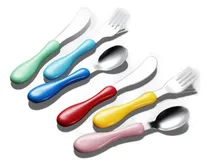 Comprar Juego De Cubiertos De Tamaño Pequeño De 6 Piezas, Cubiertos 