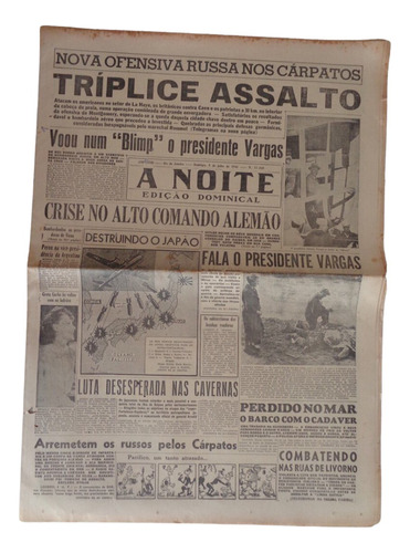 Feb Jornal A Noite N°11.640 9julho 14 Páginas 1944*