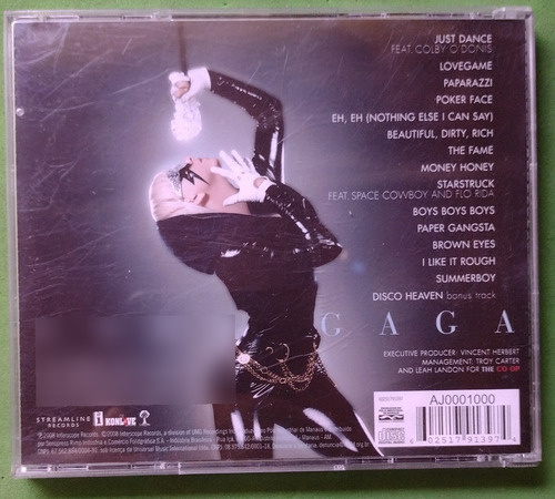 Cd Lady Gaga The Fame 2008 Com Bônus Nacional (Usado)