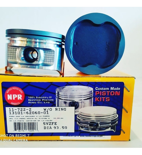 Pistones 020 Toyota Prado 5vz Npr Original 3.4l