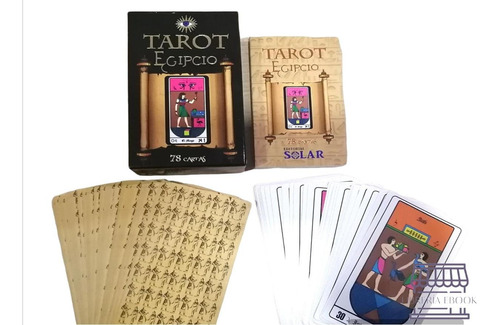 Tarot Egipcio- Manual Y 78 Cartas ( Solo Nuevos/ Originales)