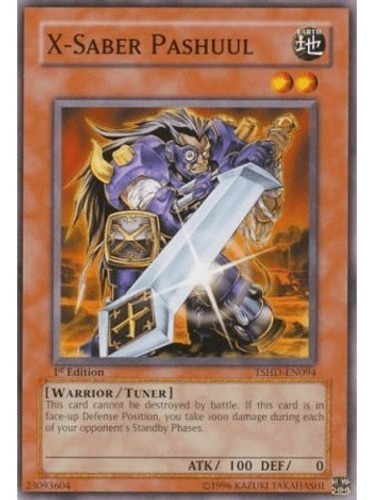 X-saber Pashuul (tshd-en094) Yu-gi-oh!