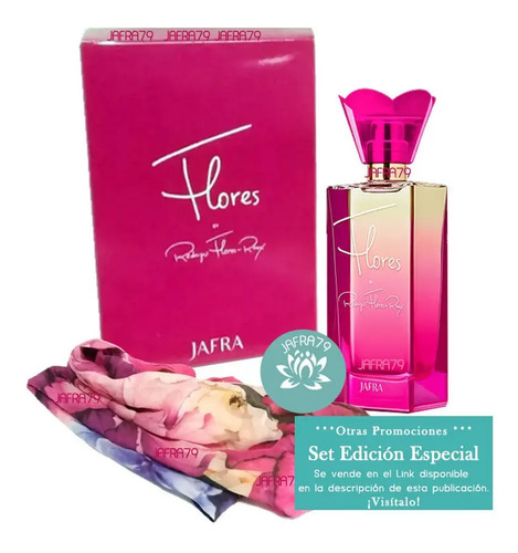 Flores Perfume Jafra Original Para Dama Aroma Floral Frutal | Meses sin  intereses