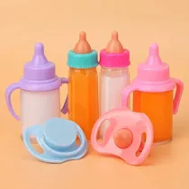 Comprar Tetero Mágico Para Muñecas Kit 1 Tetero + 1 Jugo + 1 Chupón