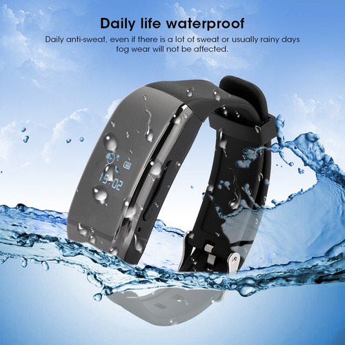 1080p Cámara Pulsera Reloj Digital Audio Grabador De Voz Br