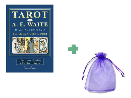 Tarot Rider Waite Libro + Cartas Pamela Colman Smith - Ark 