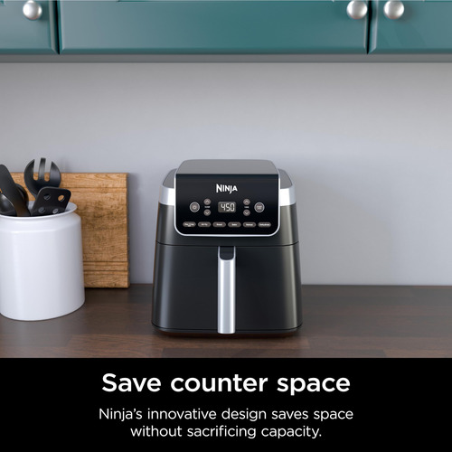 Air Fryer Ninja Air Fryer Pro Xl, 6,5 L, 6 En 1, Color Gris