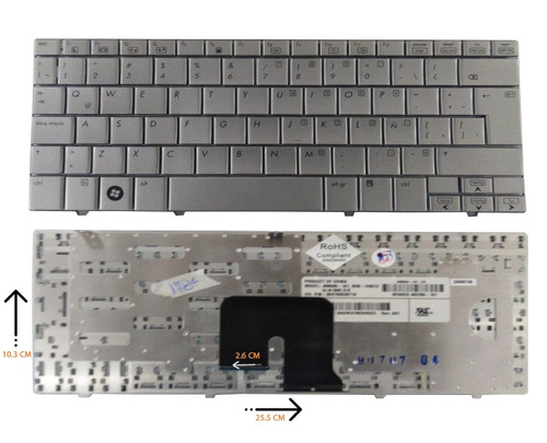 Teclado Hp Mini 2133 Mini 2140 Silver La