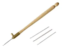 Comprar Kit 3 Agujas Para Bordado Con Pedrería Técnica Luneville