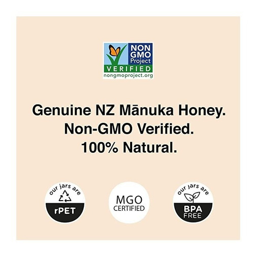 Manukora Miel De Manuka Honey Mgo 50+ De Nueva Zelanda 500g
