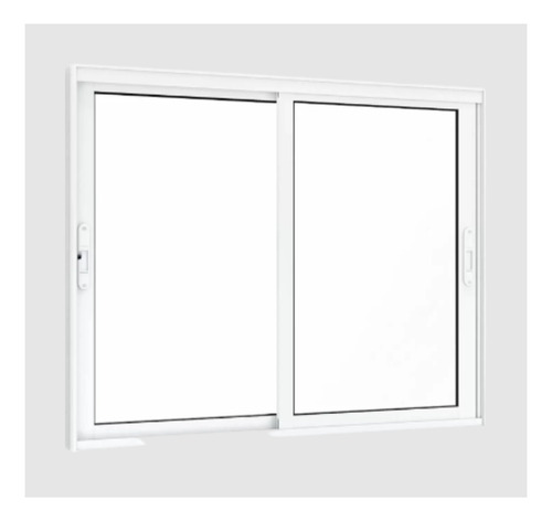 Janela 2 Folhas Moveis Branca A 1.10x1.50 L