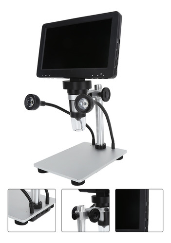 Cámara Microscopio Dm9, Pantalla Digital De 7 Pulgadas Y 8 L