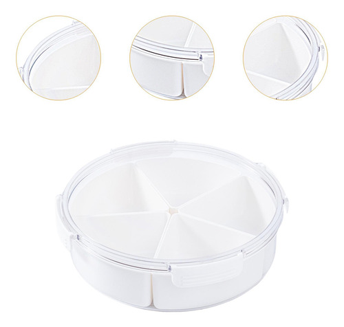 Bandeja Para Servir, Contenedores Para Aperitivos, Circular