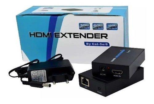 Extender Activo Hdmi 60 Mt Cable Red-utp Hasta 