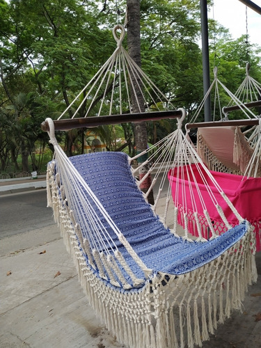 Silla Hamaca Grande 100% Algodón