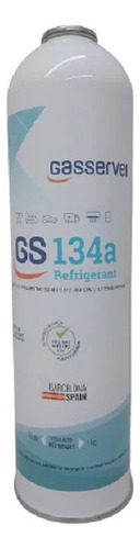 Lata De Gas Refrigerante R-134a Gasservei 1kg