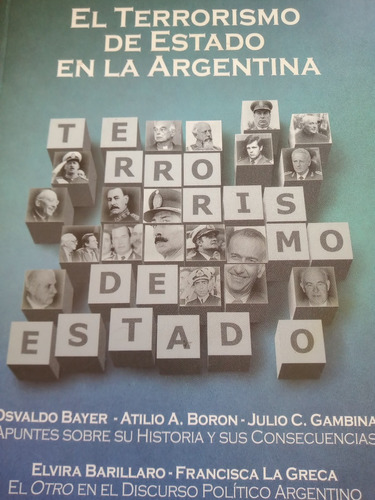 El Terrorismo De Estado En La Argentina Bayer Boron Usado