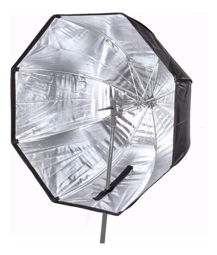 Imagem 4 de 7 de Kit Para Estudio Octabox 80cm + Suporte P/ Flash + Tripé