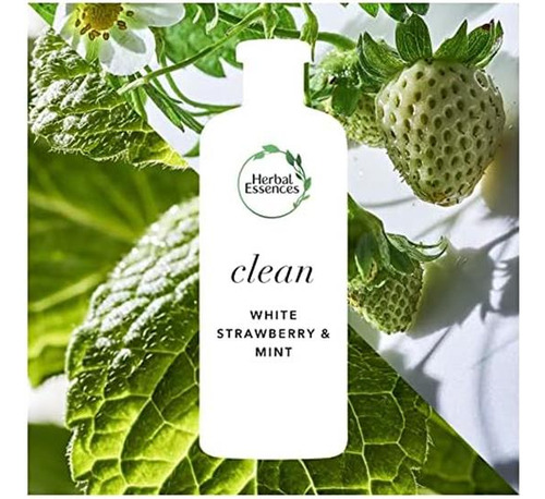 Herbal Essences Bio:renew Clean ChampĂș De Fresa Blanca Y Ml)