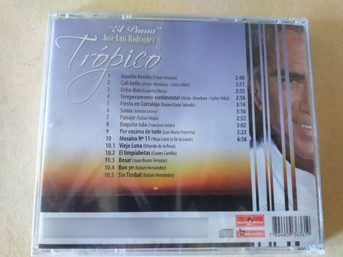 Cd Jose Luis Rodriguez - Tropico