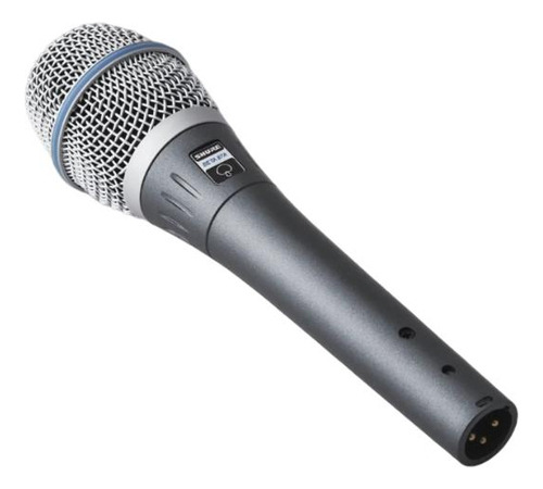 Microfone Shure Vocal Condensador Supercardiode Beta87a