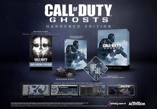 Jogo Call Of Duty Ghost Hardened Edition Ps4 Semi Novo (Usado)
