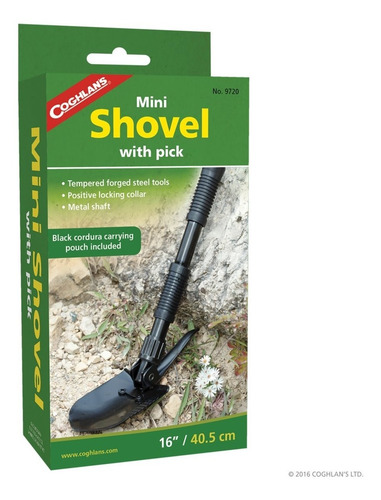 Mini Pala Con Pico Campismo Coghlan´s Mini Shovel With Pick