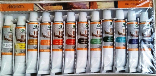 Imagen 1 de 3 de Pinturas Al Oleo Marca Marie´s