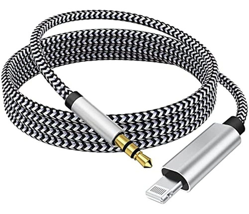 Cable De Audio Lightning A 3,5 Mm Compatible Con iPhone 13/1