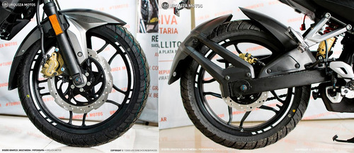 Moto Bajaj Rouser Ns 200 Rojo Nuevo Diseño Sport 0km