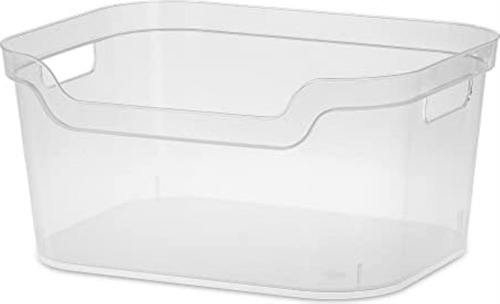 Sterilite Contenedor De Almacenamiento Frontal Con Cuchara A