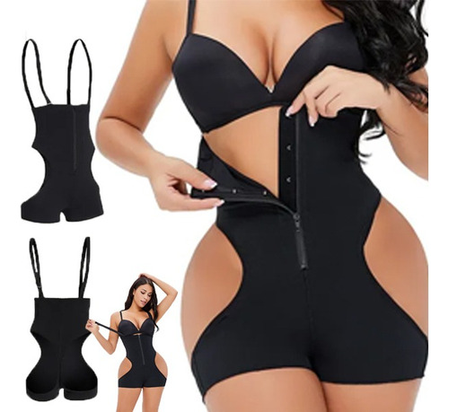 Body Shaper Bragas Mono Levantamiento De Cadera Cintura Abie