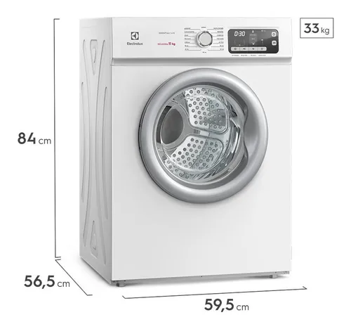 Secadora De Roupas Electrolux 11kg Branca Essential Care C Cor Br...